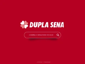 Resultado da Dupla Sena de hoje