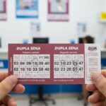 Números sorteados no concurso 2905 da Dupla Sena