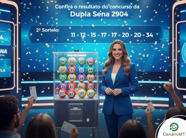 Dupla Sena 2904 tem resultados divulgados; confira