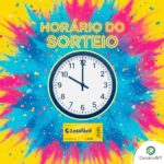 O sorteio está marcado para as 17h (horário de Brasília)