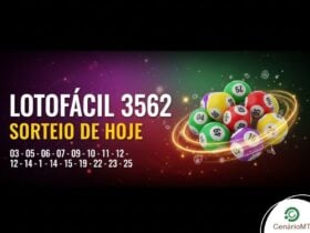 Lotofácil concurso 3562