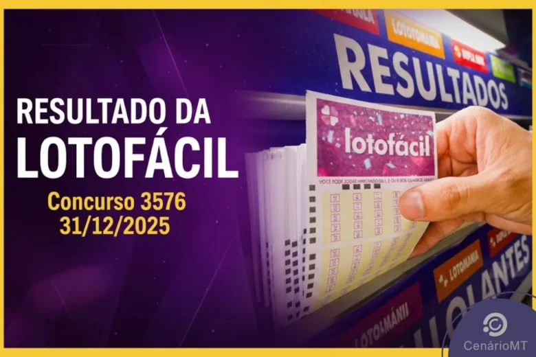 Resultado do concurso 3576 da Lotofácil nesta quarta-feira (31/12)