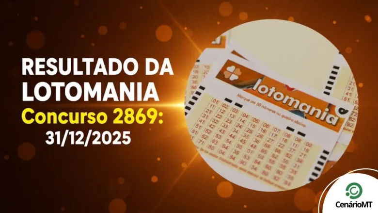 Concurso 2869 acontece em 31/12/2025 com prêmio estimado de R$ 9M