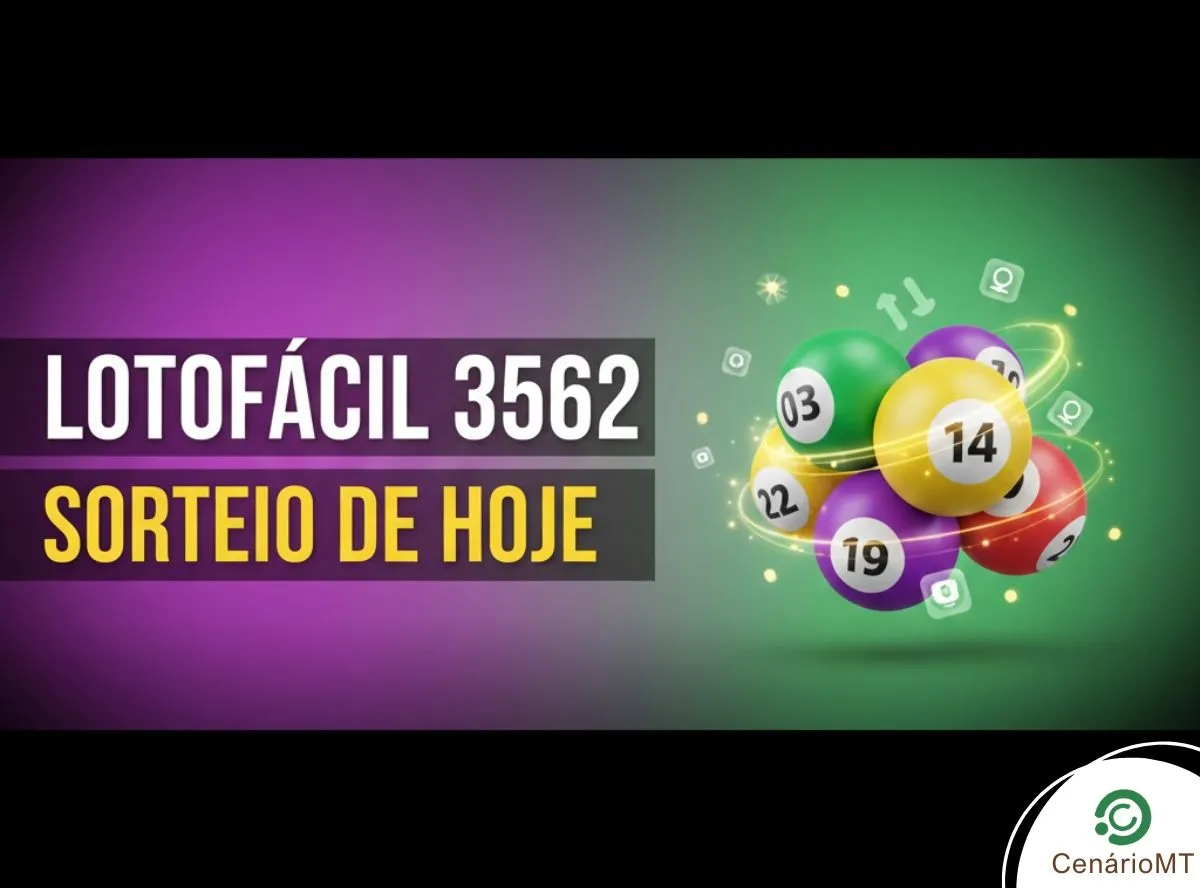 Resultado do concurso da Lotofácil 3562