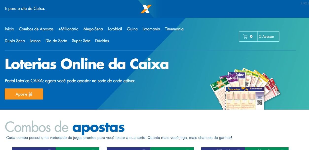 SITE DA CAIXA - Como-apostar-na-Mega-Sena-Foto-Reproducao-Caixa-Federal