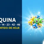 Volante da Quina e painel do sorteio no Espaço da Sorte.