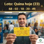 Resultado da Quina hoje (23): OS NÚMEROS SAÍRAM; veja dezenas dos R$ 10 milhões