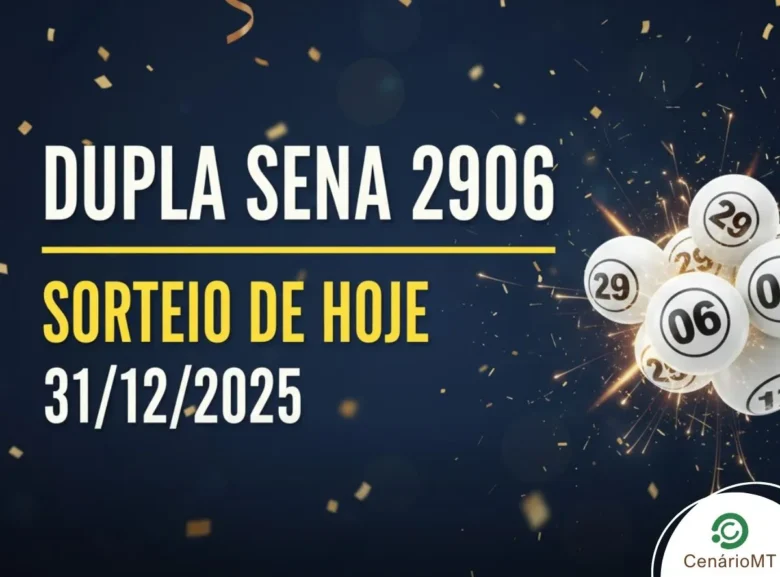 Resultado da Dupla Sena de hoje: Concurso 2906 acontece em 31/12/2025 com prêmio estimado de R$ 5M e expectativa alta entre apostadores