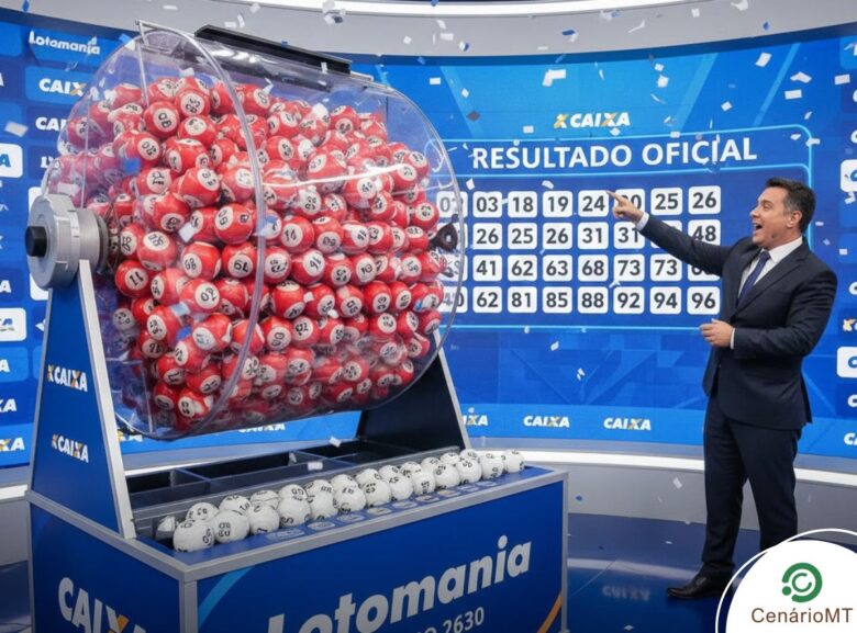 Resultado da Lotomania 2868: 20 NÚMEROS SORTEADOS; veja se você ganhou R$ 7,8 milhões