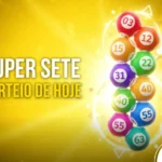 Sorteio da Super Sete é realizado no Espaço da Sorte, em São Paulo.