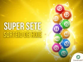 Sorteio da Super Sete é realizado no Espaço da Sorte, em São Paulo.