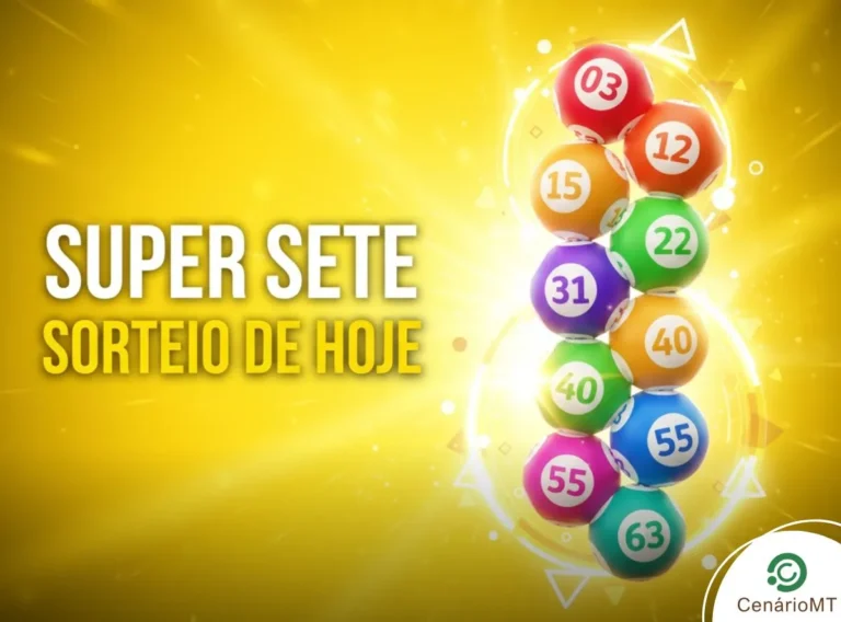 Sorteio da Super Sete é realizado no Espaço da Sorte, em São Paulo.