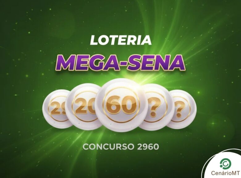Mega-Sena sorteia R$ 35 milhões hoje no concurso 2960; veja como apostar