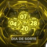 Imagem ilustrativa para a loteria dia de sorte com bolas numeradas