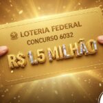 Resultado da Loteria Federal concurso 6032