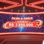 Dupla Sena painel informativo