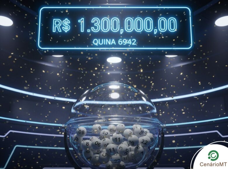 Resultado da Quina 6942 de hoje 31/01/2026 prêmio de 1,3 milhão CenárioMT