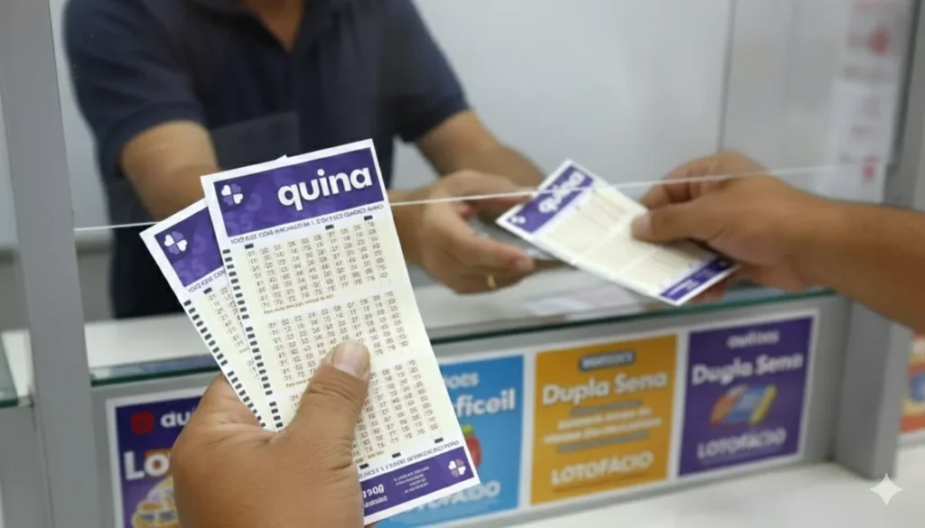Compra de bilhetes da Quina