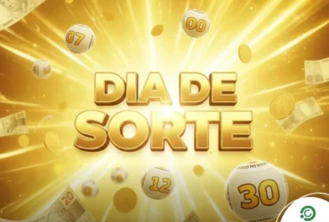 Resultado da Dia de Sorte concurso 1190 de 19/03/2026: confira os números sorteados 15 Arte em fundo dourado para a Dia de Sorte