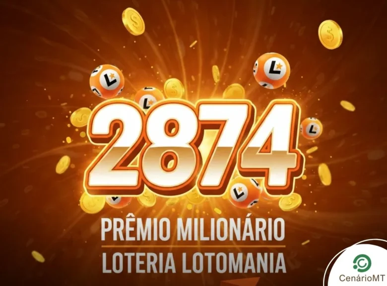 Concurso 2874 da Lotomania sorteia dezenas; prêmio é de quase R$ 1,3 milhões