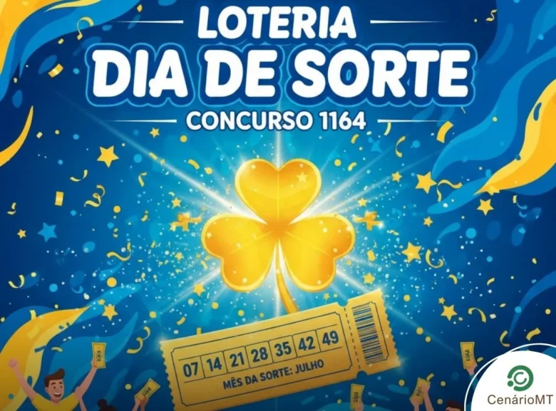 Dia de Sorte sorteia R$ 1,1 milhões hoje no concurso 1164; veja como apostar