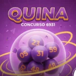 Resultado da Quina concurso 6931 de 19/01/2026: confira os números sorteados