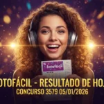 Lotofácil concurso 3579 acontece em 05/01/2026 com prêmio estimado de R$ 5M
