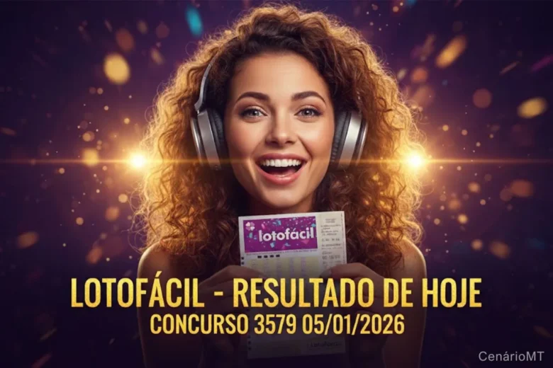 Lotofácil concurso 3579 acontece em 05/01/2026 com prêmio estimado de R$ 5M