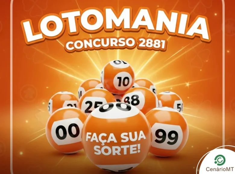 Lotomania 2881 promete prêmio estimado de R$ 7,2 milhões nesta quarta-feira