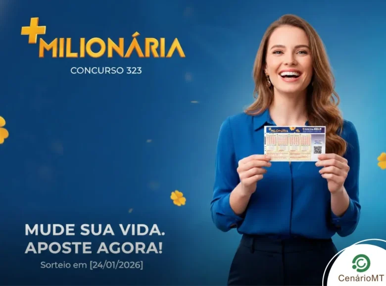 +Milionária 323 promete prêmio estimado de R$ 18,5 milhões neste sábado