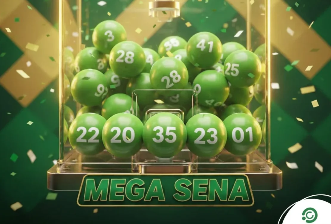Saíram os números da Mega-Sena do concurso 2965 sorteados nesta terça 27/01/2026!