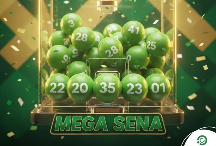Saíram os números da Mega-Sena do concurso 2965 sorteados nesta terça 27/01/2026!