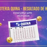 Quina de hoje (05): PRÊMIO DE R$ 11,2 MILHÕES; saiba onde registrar sua aposta