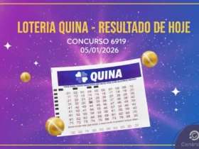 Quina de hoje (05): PRÊMIO DE R$ 11,2 MILHÕES; saiba onde registrar sua aposta