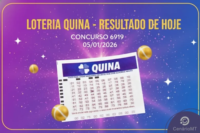Quina de hoje (05): PRÊMIO DE R$ 11,2 MILHÕES; saiba onde registrar sua aposta