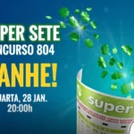 Super Sete 804 promete prêmio estimado de R$ 1,4 milhão no sorteio desta quarta