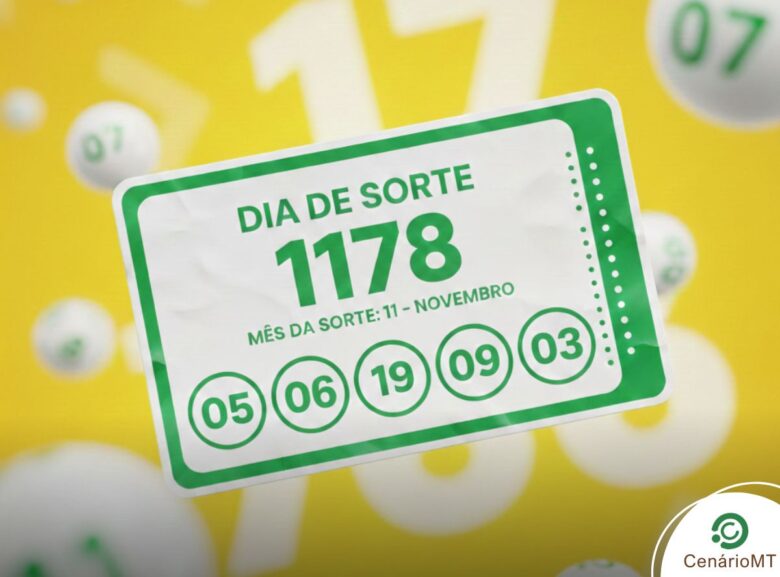 Resultado do Dia de Sorte 1178: Confira os números sorteados e o Mês da Sorte para o prêmio de R$ 650 mil