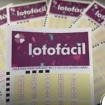 Diversos bilhetes da Lotofácil em destaque.