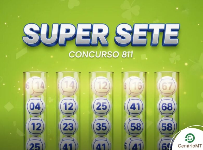 Resultado do Super Sete 811 hoje (13/02): Confira os números das 7 colunas e o prêmio de R$ 2,1 milhões