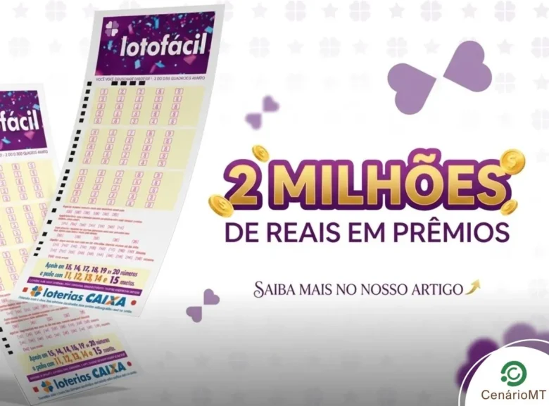 Lotofácil hoje pode pagar R$ 2 milhões; veja palpites