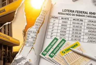 Resultado da Loteria Federal 6049: Confira os bilhetes premiados deste sábado (14/03) 18 Resultado do concurso 6049 da Loteria Federal (14/03/2026)