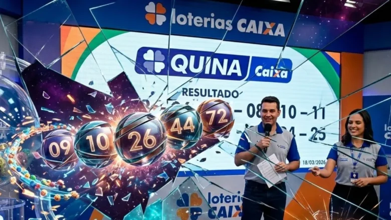 Quina paga prêmio em Mato Grosso e aposta de Tangará da Serra leva mais de R$ 5 mil no concurso 6978 1 Quina 6978: aposta de MT acerta quadra e leva R$ 5,6 mil