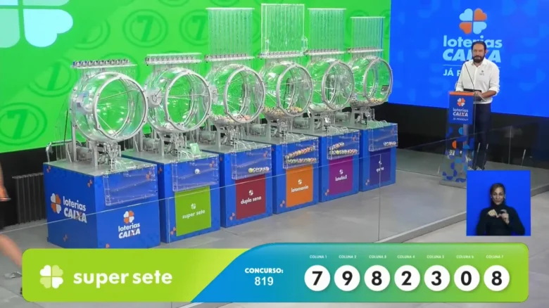 Resultado da Super Sete 819: veja os números das colunas de hoje 1 super sete concurso 819 - Foto: Caixa