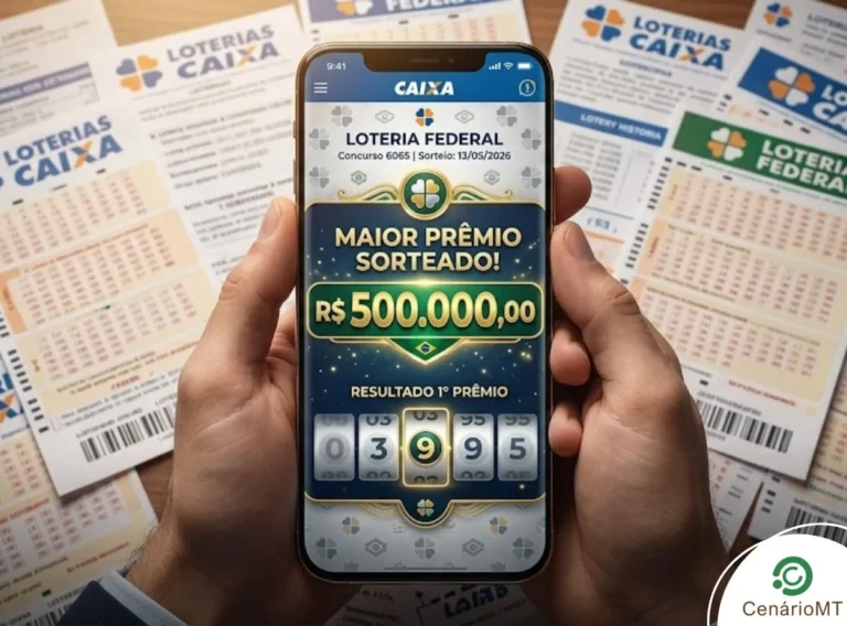 Resultado da Federal extração 6065