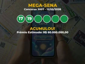 Resultado da Mega-Sena Concurso 3007