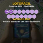 Resultado da Lotofácil Concurso 3680