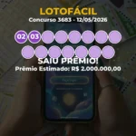 Resultado da Lotofácil Concurso 3683