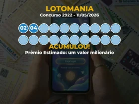 Resultado da Lotomania Concurso 2922