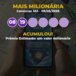 Resultado da Mais Milionária Concurso 353