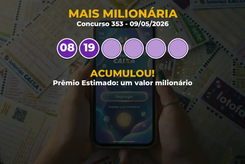 Resultado da Mais Milionária Concurso 353